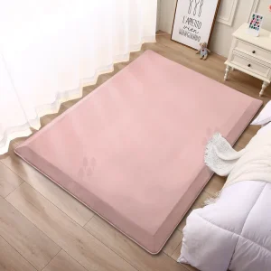 Custom Thick Memory Foam Tatami Mat Kids High-Density Soft Low Pile Washable Floor Mat Non Slip Easy Care for Livingroom