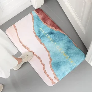 Customised Printed Logo Welcome Floor Living Room Mat Non-Slip Door Mats for Home Entrance