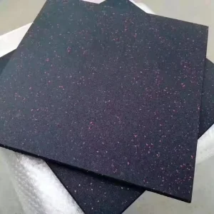 Customizable 15-30mm Anti-Slip Rubber Gym Floor Protection Mat