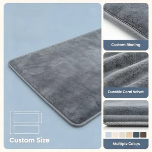 Customizable Anti Slip Cushioned Tatami Mats in Multiple Sizes Soft Shock Absorbing Springy Baby Play Mats for Home Exercise
