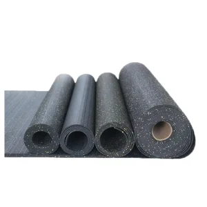 Customizable Anti-Slip High Density Anti-Static Eco-Friendly Durable Gym Rubber Flooring Rolls 3-12mm Thick