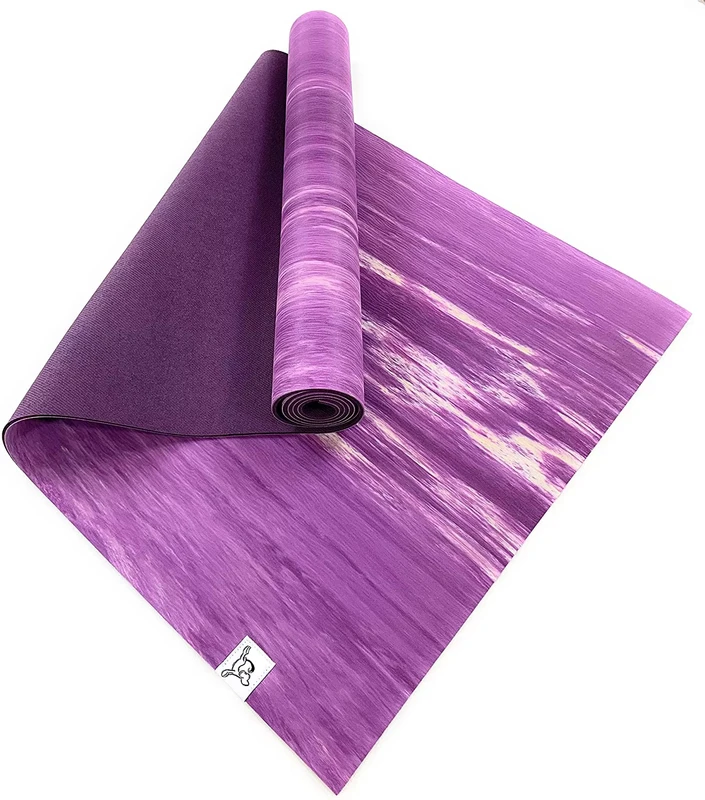 Customizable Color Pilates Exercise Natural Rubber Yoga Mat Anti Slip Eco Friendly Material Rubber