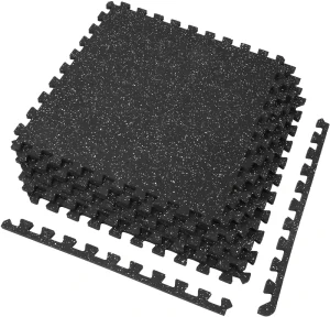 Customizable EVA Rubber Anti-Slip Waterproof Unisex Gym Flooring for Indoor Exercise