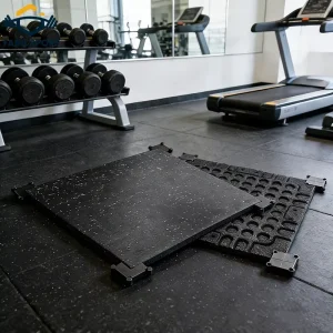 Customizable High Density Eco Friendly EPDM Rubber Gym Mats Durable Design for Easy Installation Maximum Shock Rubber Flooring