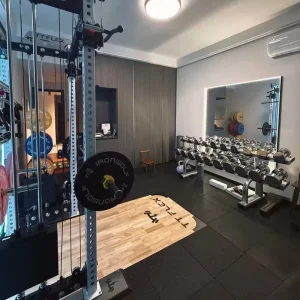 Customizable High Density Eco Friendly EPDM Rubber Gym Mats Durable Interlocking Design Soundproof Water Resistant Easy