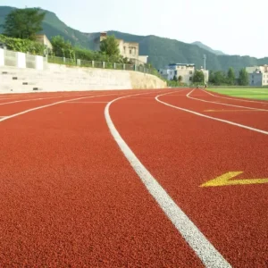 Customizable IAAF-Certified Outdoor Running Track Flooring Materials for Stadiums and Playgrounds, FN-CY-2509327