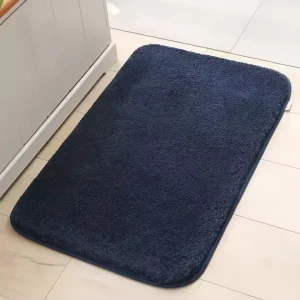 Customizable Microfiber Anti-Slip Thick Bath Mat for Home & Hotel Use