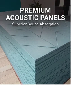 Customizable Modern Design Slotted Polyester Acoustic Panels Sound Absorbing Board School Application Graphic Design Solution