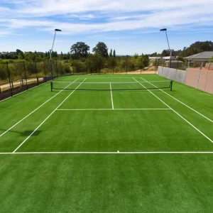Customizable Red Blue Yellow Purple High-Density Green Grass Carpet for Tennis Court Flooring Outdoor