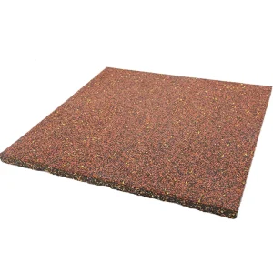 Customizable-Size Black Industrial Shock-Absorbing Rubber Gym Floor Mats for Outdoor Use