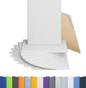 Customizable Size Suspended Acoustic Panel Felt Acoustic Wall Panels 30x20cm Polyester Fiber PET Acoustic Panel