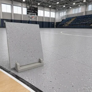 Customizable Thickness Rubber Flooring with Anti-slip for Sports Venues