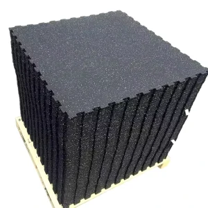 Customizable Wear-resistant Composite Rubber Flooring Rubber Tile Elastic Gym Floor Mats for Gym Playground