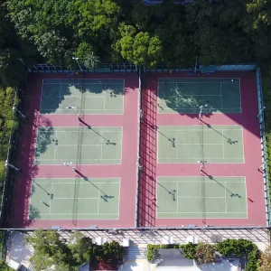 Customize Color Coating Rubber Acrylic Tennis Court Cushion Sport Flooring with Shock Absorption Eco Friendly Indoor Outdoor Use