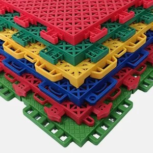 Customize Pp Tile Portable Sport Court Plastic Tiles Temporary Basketball Flooring Outdoor