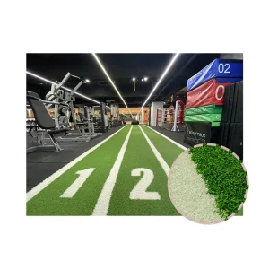 Customized 15mm Synthetic Grass Carpet Gym Turf Fitness Training Flooring Artificial Sports Flooring