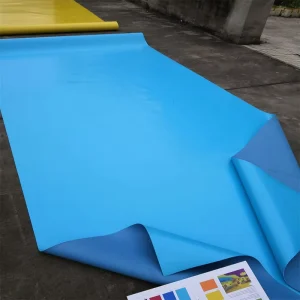 Customized 2.0mm PVC Vinyl Flooring Plain Surface Anti-Slip Waterproof for Hospitals Schools Commercial Spaces