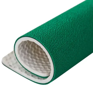 Customized Anti-Slip PVC Vinyl Flooring 360 Degree Indoor Click Waterproof Sustainable Gym Flooring Warranty for Mall