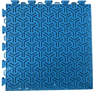 Customized Black Durable Polypropylene Plastic Floor Tiles for Private Training Areas with the Same Full Power Gaming Style
