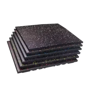 Customized Color Sport Flooring Rubber Floor Tiles Colorful Gym Rubber Floor Mat