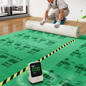 Customized Durable Easy-Sweep Moisture-Proof Green Floor Protection Film Rolls
