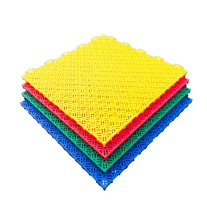 Customized Eco-friendly Non-slip Flooring for Basketball and Pickleball Courts 30.48×30.48cm, Suitable for Modern Parks