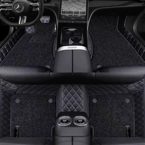 Customized Full-Surround Waterproof Anti-Slip All-Weather Leather Car Floor Mat