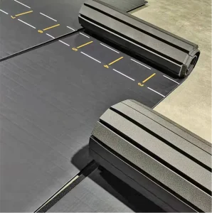 Customized Ht007 Ground Fighting Training Mats XPE+PVC Material Lightweight Portable Durable 5cm Thick Wrestling BJJ
