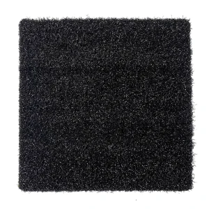 Customized Indoor Synthetic Grass Golf Training Mat Black Artificial Gym Flooring