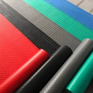 Custom Logo Multipurpose PVC Anti Slip Vinyl Plastic Floor Mat Roll PVC Car Mat