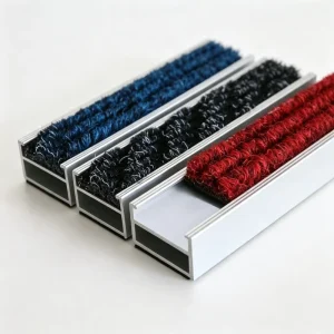 Customized Non-Slip Aluminum Entrance Door Mat Durable Floor Carpet Dust Proof Aluminum Matting