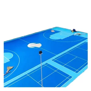 Customized PVC Vinyl Flooring Multi Sport Flooring for Tennis Badminton Basketball Court Mat