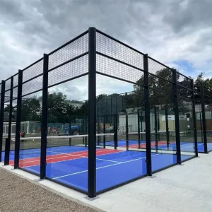 Customized Panoramic Padel Court Company Cancha De Padel with CE Certificate Padel Tennis Court Padel