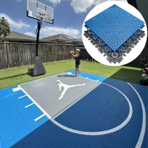 Customized Portable Interlocking Modular Indoor and Outdoor Basketball Court Flooring
