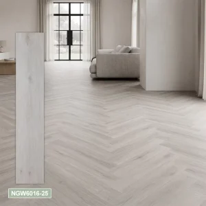 Customized Scratch Resistant Wear Resistant Herringbone Pattern SPC Waterproof Flooring SPC Vinyl Flooring for Hospital