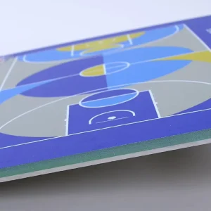Customized Silicon Pu Surface Excellent Cushioning Effect for Badminton Volleyball Courts