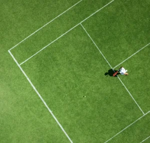 Customized Tennis Turf Waterproof Eco Friendly No Harmful Substances for Community Gym