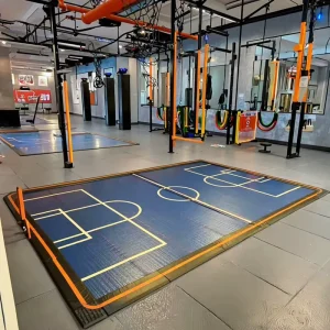 Customized Unisex PVC Inflatable Fitness Air Track Sports Court for Football Court in Sports Field