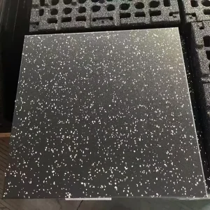 DINGYE Heavy Duty 40 45 50mm Interlocking EPDM Rubber Gym Flooring Tiles Shock Absorbing Noise Reduction Anti Slip Mats