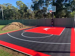 DIY 20×25 Interlocking Waterproof Flooring Tiles for Basketball Court Garden Backyard & Home Playground