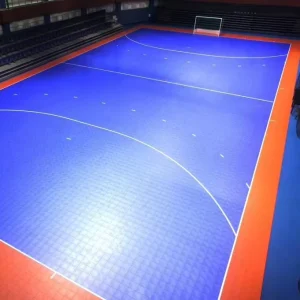 DIY Hockey Court Interlocking Flooring Tiles with Design Drawing Service Eco-Friendly Fireproof for Backyard Indoor Outdoor Use