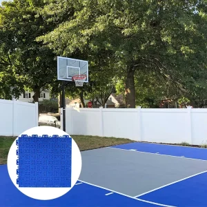 DIY Outdoor Sport Court Tiles for Basketball Courts Backyard Basketball Court Flooring