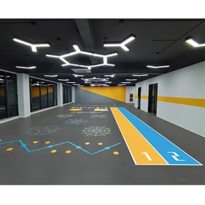 Dance Studio Gym Room Sports Court Indoor PVC Vinly Sheet Basketball Pingpong Flooring