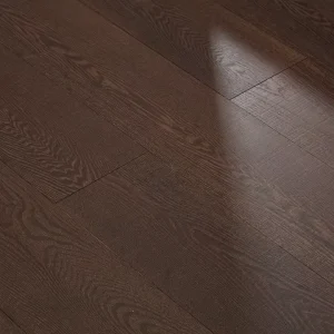 Dark Color Commercial White Ash Wood Flooring 15mm Engineered Timber Flooring