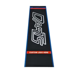 Dart Logo Anti-Slip Rubber Door Mat and Exercise Floor Mat