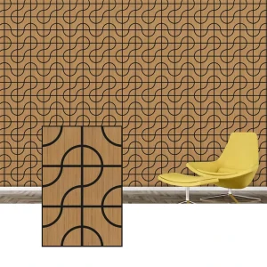 Decorative Acoustic Panels Sound Absorbing Wall Panels for Office Meeting Room and Home Interior Decoration