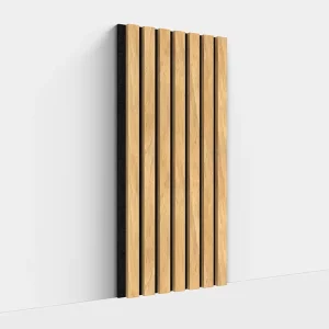 Decorative MDF Acoustic Wall Panel Noise Reduction for Modern Hotel Apartment Bedroom Living Room 3D Model Design