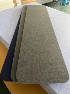 Decorative PET Acoustic Wall Panels Custom Cut Noise Reduction Panels for Interiors