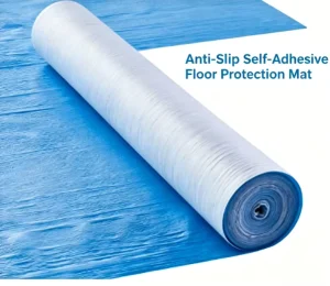Dense Non-Woven Construction Floor Protection Mat for Hardwood Floors