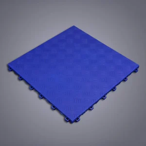 Diamond Pattern Floor Garage Flooring Tile Modular Tile Easy to Install Flooring for Workshops Gyms Basements